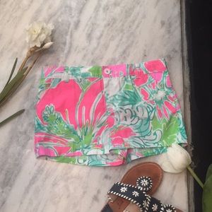Girls Size 12 Lily Pulitzer Shorts Barely Worn